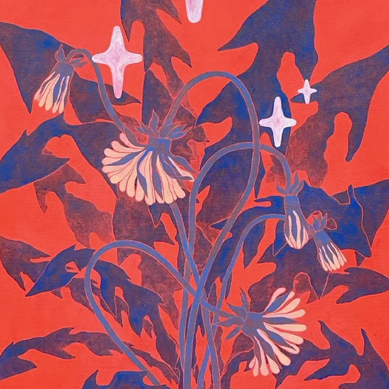Thumbnail for Artist Bohwa Kim's 2024 painting 'Despair and Hope-Dandelion'
