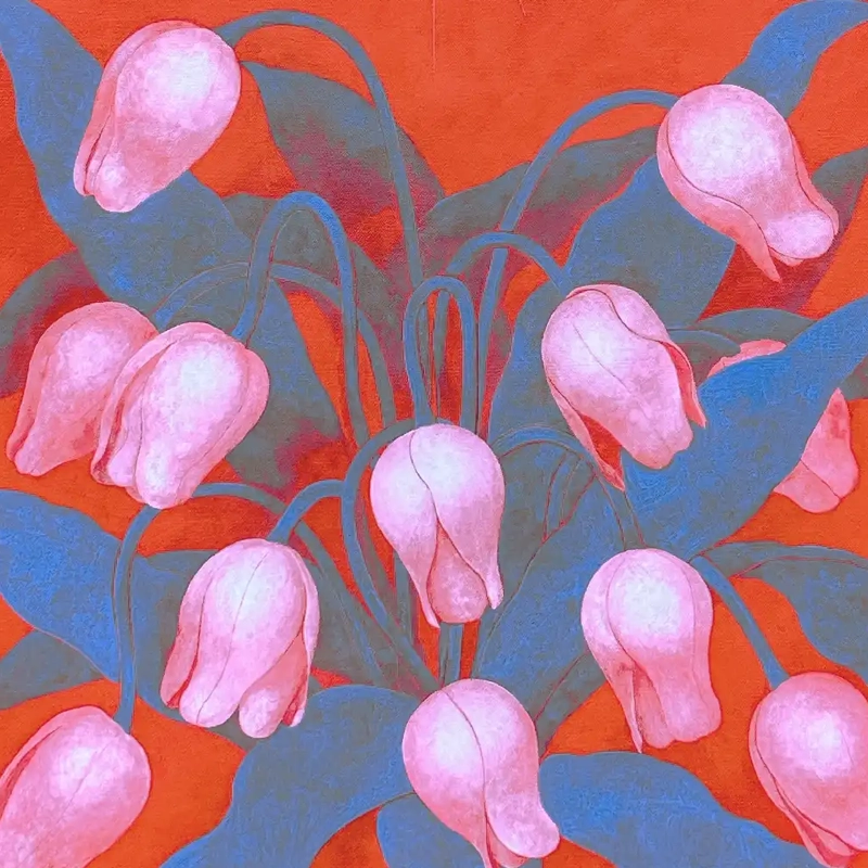 Thumbnail for Artist Bohwa Kim's 2024 painting 'Despair and Hope-Tulip'