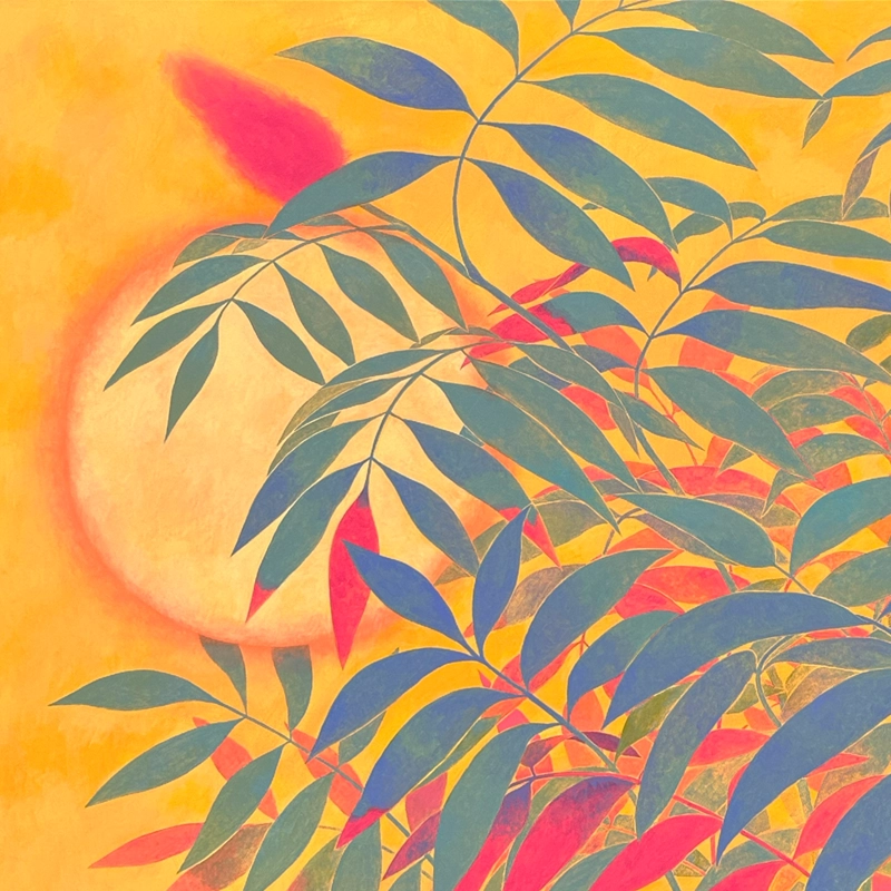 Thumbnail for Artist Bohwa Kim's 2024 painting 'Between Summer and Autumn'