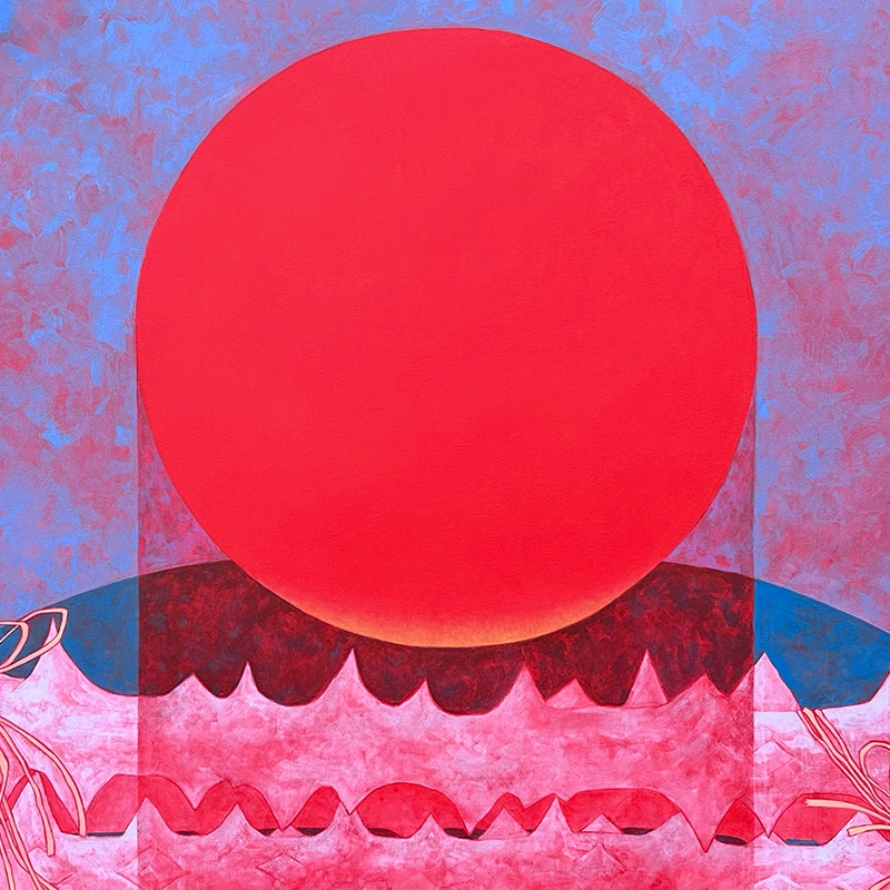 Thumbnail for Artist Bohwa Kim's 2025 painting 'The New Sun'